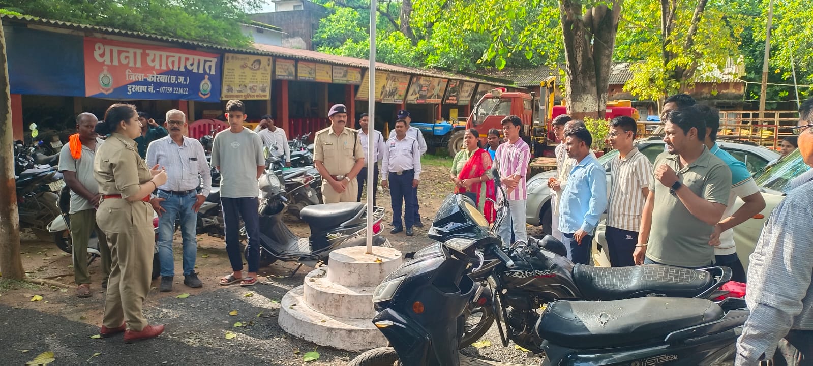 "सजग कोरबा – सतर्क कोरबा" अभियान के तहत यातायात पुलिस की सघन कार्रवाई, 11 नाबालिग वाहन चालकों पर की गई वैधानिक कार्रवाई